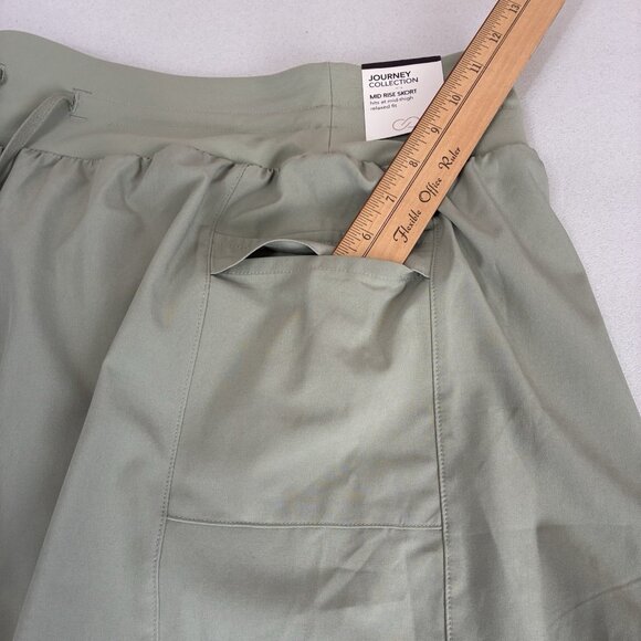 Calia Journey Skort NEW Women’s XS Sage Green Pull On Drawcord Pockets Athletic - Picture 7 of 8